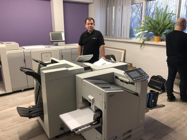instalacja systemu druku cyfrowego riso